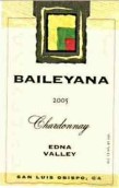 百利亞納霞多麗干白葡萄酒(Baileyana Chardonnay, Edna Valley, USA)