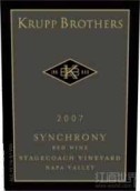 Krupp Brothers Stagecoach Vineyard Synchrony Red, Napa Valley, USA