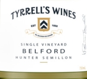 天瑞貝爾福德單一園賽美蓉干白葡萄酒(Tyrrell's Wines Belford Single Vineyard Semillon, Hunter Valley, Australia)