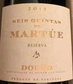 馬圖家族五分之六珍藏紅葡萄酒(Familia Martue Seis Quintas Reserva, Douro, Portugal)