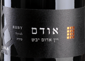 本雅明紅寶石西拉紅葡萄酒(Binyamina Ruby Syrah, Galilee, Israel)