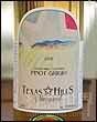 德克薩斯山灰皮諾干白葡萄酒(Texas Hills Vineyard Pinot Grigio, Texas Hill Country, USA)