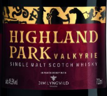 高原騎士瓦爾基里蘇格蘭單一麥芽威士忌(Highland Park Valkyrie Single Malt Scotch Whisky, Orkney, UK)