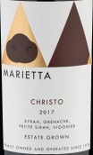 瑪麗埃塔酒莊克里斯托紅葡萄酒(Marietta Cellars Christo, California, USA)