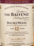 蘇格蘭百富12年雙桶陳釀單一麥芽威士忌(The Balvenie Aged 12 Years Doublewood Single Malt Scotch Whisky, Speside, UK)