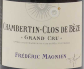 馬尼安酒莊（香貝丹-貝斯特級園）紅葡萄酒(Frederic Magnien Chambertin-Clos de Beze Grand Cru, Cote de Nuits, France)