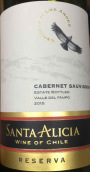 圣愛(ài)麗絲酒莊珍藏赤霞珠干紅葡萄酒(Santa Alicia Cabernet Sauvignon Reserva, Maipo Valley, Chile)