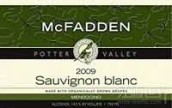 McFadden Vineyard Sauvignon Blanc, Potter Valley, USA