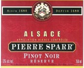 皮埃尔斯帕尔酒庄珍藏黑皮诺干红葡萄酒(Pierre Sparr Reserve Pinot Noir, Alsace, France)