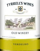 天瑞老酒莊華帝露干白葡萄酒(Tyrrell's Wines Old Winery Verdelho, Hunter Valley, Australialia)