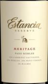 埃斯坦西亞珍藏梅里蒂奇混釀紅葡萄酒(Estancia Estates Reserve Meritage, Paso Robles, USA)