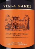 薩迪·朱斯蒂亞尼薩迪干紅葡萄酒(Fattoria Sardi Giustiniani Villa Sardi Rosso Colline Lucchesi, Tuscany, Italy)