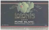 Lolonis Winery Fume Blanc, Redwood Valley, USA