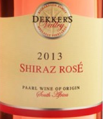 麥拉薩特德克山谷西拉桃紅葡萄酒(Mellasat Dekker's Valley Shiraz Rose , Paarl, South Africa)