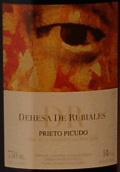 盧比亞萊斯酒莊普利艾多皮庫杜紅葡萄酒(Dehesa de Rubiales Prieto Picudo, Castilla y Leon, Spain)