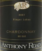 尤寧維爾無木桶霞多麗干白葡萄酒(Anthony Road No Oak Chardonnay, New York, USA)