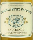 多西韋德喜酒莊副牌貴腐甜白葡萄酒(Chateau Petit Vedrines, Sauternes, France)