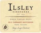 伊斯利酒莊赤霞珠干紅葡萄酒(Ilsley Vineyards Cabernet Sauvignon, Stags Leap District, USA)