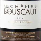 寶士格酒莊副牌干紅葡萄酒(Les Chenes de Bouscaut, Pessac-Leognan, France)