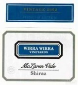 威拿酒莊設(shè)拉子紅葡萄酒(Wirra Wirra Vineyards Shiraz, McLaren Vale, Australia)