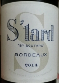 蘇塔酒莊斯塔紅葡萄酒(Chateau Soutard S'tard by Soutard, Bordeaux, France)