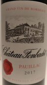 馮百代酒莊紅葡萄酒(Chateau Fonbadet, Pauillac, France)