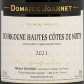 喬安納酒莊（上夜丘）紅葡萄酒(Domaine Joannet Hautes Cotes de Nuits Rouge, Cote de Nuits, France)