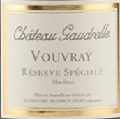 高德瑞爾酒莊特選珍藏白葡萄酒(Chateau Gaudrelle Reserve Speciale, Vouvray, France)