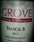 戈洛夫酒莊B地塊干紅葡萄酒(Grove Winery & Vineyards Block B, North Carolina, USA)