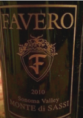 法維羅酒莊蒙特迪薩斯干紅葡萄酒(Favero Vineyards Monte Di Sassi, Sonoma Valley, USA)