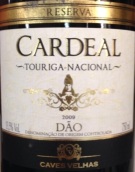 維哈酒窖卡迪爾珍藏紅葡萄酒(Caves Velhas Cardeal Reserva, Dao, Portugal)