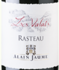 阿兰豪酒庄莱斯瓦拉特红葡萄酒(Alain Jaume & Fils Les Valats, Rasteau, France)
