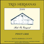 特雷斯灰皮諾干白葡萄酒(Tres Hermanas Vineyard & Winery Pinot Gris, Santa Barbara County, USA)