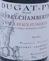 杜加一級紅葡萄酒（熱夫雷-香貝丹）(Domaine Dugat-Py Premier Cru, Gevrey-Chambertin, France)