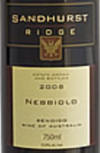 薩德赫斯特嶺納比奧羅紅葡萄酒(Sandhurst Ridge Nebbiolo, Bendigo, Australia)