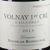 羅希諾酒莊凱樂瑞（沃爾奈一級園）紅葡萄酒(Domaine Nicolas Rossignol Cailleret, Volnay 1er Cru, France)