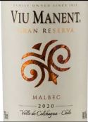 威瑪酒莊特級(jí)珍藏馬爾貝克紅葡萄酒(Viu Manent Gran Reserva Malbec, Colchagua Valley, Chile)