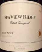 花莊海景園黑皮諾紅葡萄酒(Flowers Vineyard & Winery Sea View Ridge Pinot Noir, Sonoma Coast, USA)