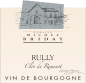 米歇尔布里代酒庄瑞梅诺（吕利村）白葡萄酒(Domaine Michel Briday Rully Clos de Remenot, Cote Chalonnaise, France)