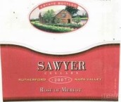 索亞梅洛桃紅葡萄酒(Sawyer Cellars Estate Rose of Merlot, Rutherford, USA)