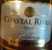 海岸山脊霞多麗干白葡萄酒(Coastal Ridge Chardonnay, California, USA)