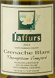 加福爾斯白歌海娜白葡萄酒(Jaffurs Grenache Blanc, Santa Barbara, USA)