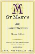 St. Mary's House Block Cabernet Sauvignon, Coonawarra, Australia