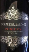 普利亞男爵原始塔 紅葡萄酒(Torre del Barone Puglia Primitivo, Puglia, Italy)