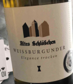 阿爾特斯酒莊施耐德優(yōu)雅威斯堡格德白葡萄酒(Altes Schlosschen Schneider Elegance Weissburgunder Trocken, Pfalz, Germany)