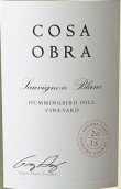 手作酒莊蜂鳥山葡萄園長相思干白葡萄酒(Cosa Obra Hummingbird Hill Vineyard Sauvignon Blanc, Sonoma Coast, USA)