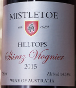 彌溯西拉-維歐尼干紅葡萄酒(Mistletoe Shiraz Viognier, Hilltops, Australia)