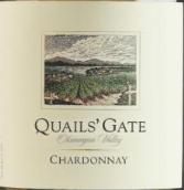 魅爾斯堡酒莊霞多麗白葡萄酒(Quails' Gate Chardonnay, Okanagan Valley, Canada)