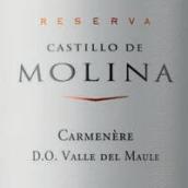 圣派德羅茉莉娜堡珍藏佳美娜干紅葡萄酒(Vina San Pedro Castillo de Molina Reserva Carmenere, Maule Valley, Chile)