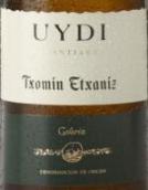 俄查尼斯尤迪遲摘甜白葡萄酒(Txomin Etxaniz Uydi Late Harvest , Getariako Txakolina, Spain)